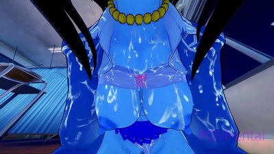 Undead girl monster